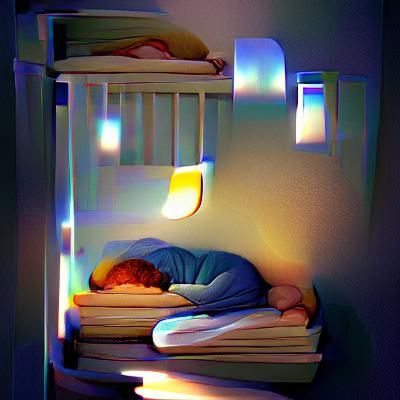AI Image of a Light Sleeper