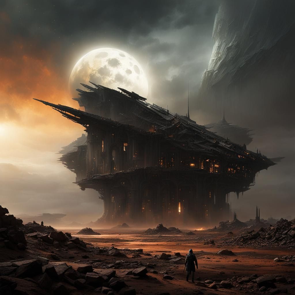 Starborn Arrival: Futuristic Saviors Descend to Earth