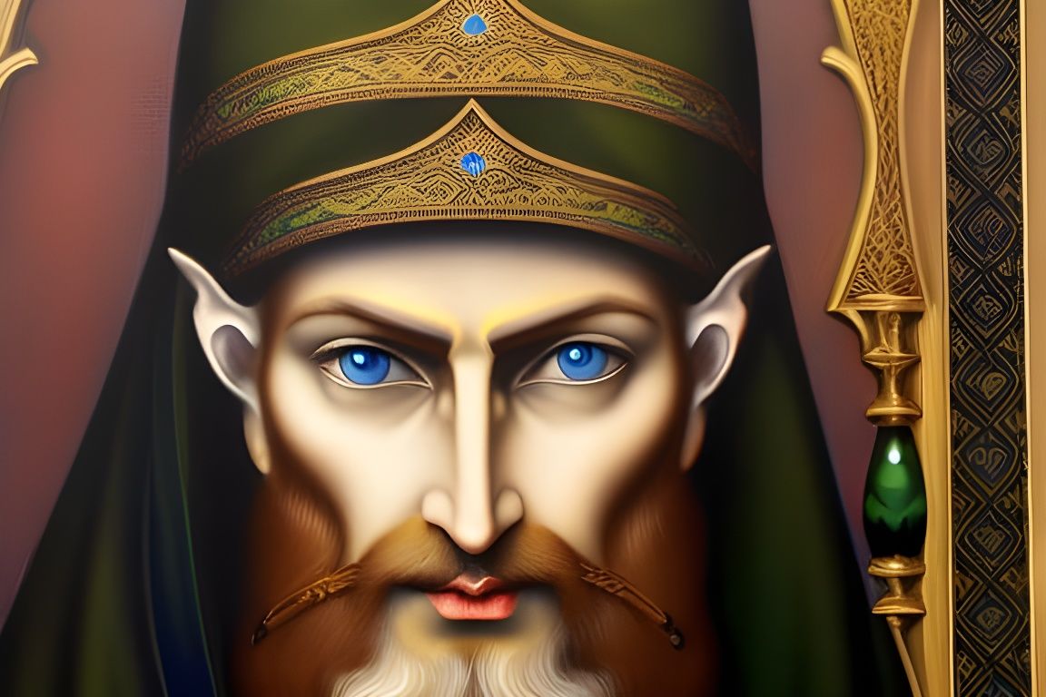 Saint Ignatius Legolas: A Hyperdetailed Portrait