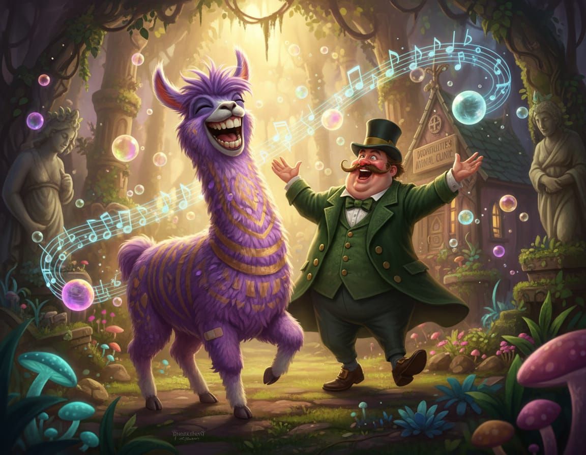 Oomphemystic Oomphpaca, Under the Care of Dr Doomphlittle