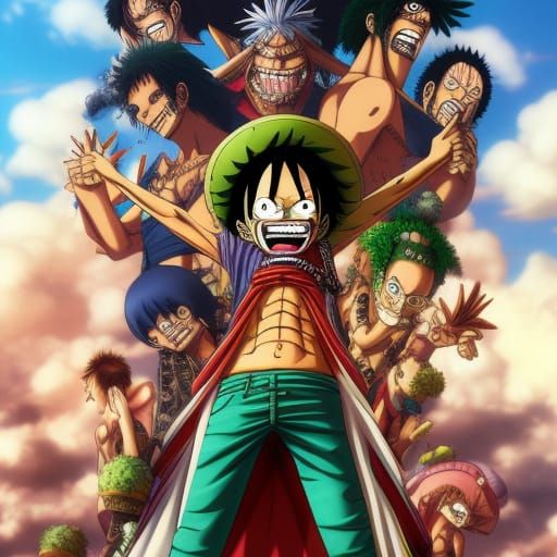 Bartolomeo from One Piece in Studio Ghibli Style