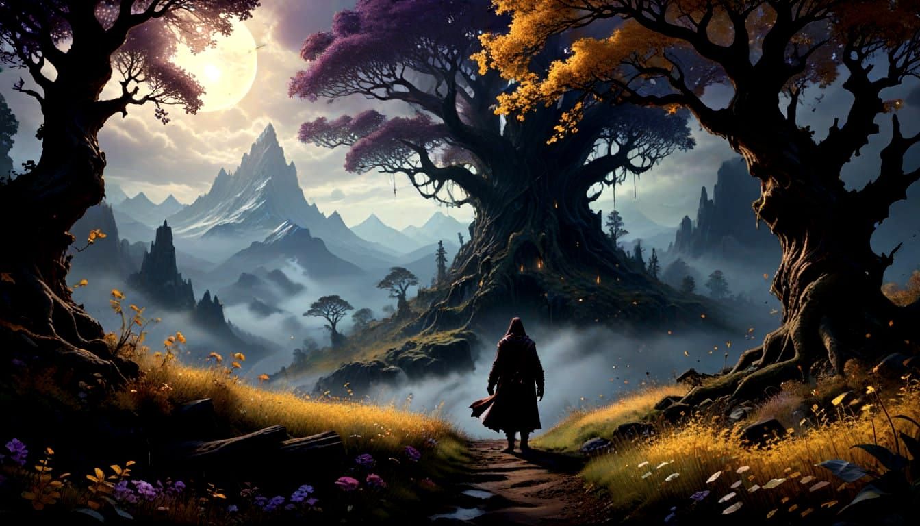 Epic Dark Fantasy World in Splendid Detail