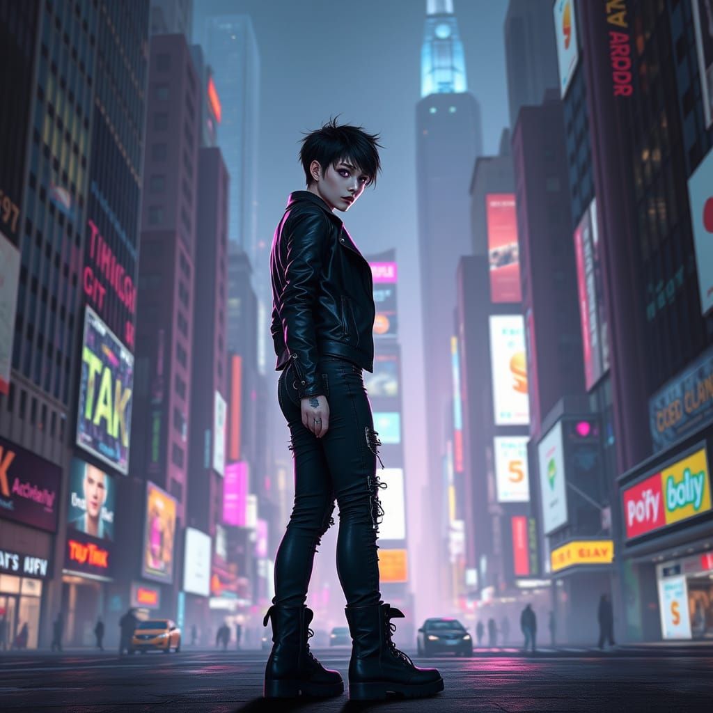 Cyberpunk women