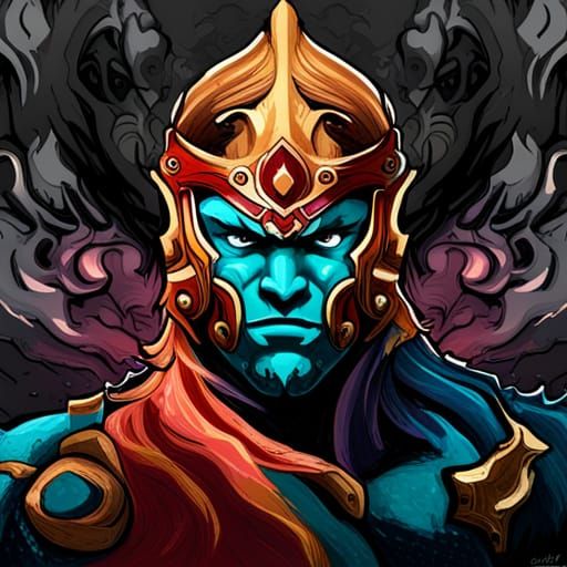 Ganondorf Graffiti Art in Street Style