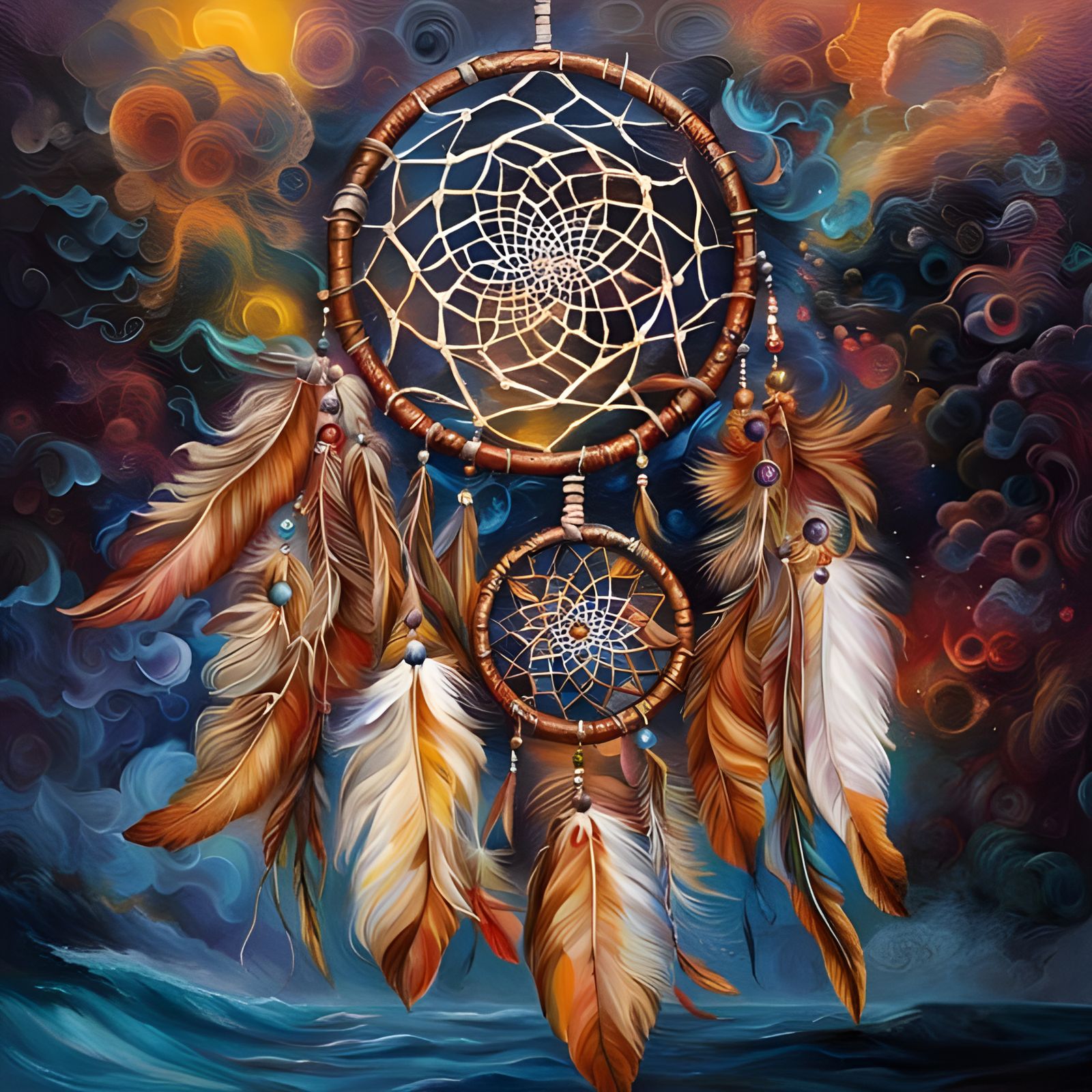 Techno Voodoo Dreamcatcher