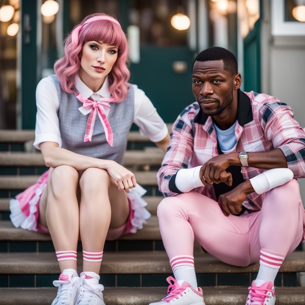 Cheerleader and Flannel: A Portrait in Natural Lighting