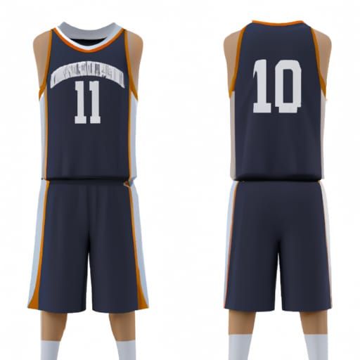 Detailed Matte Painting of Basketball Uniform Design