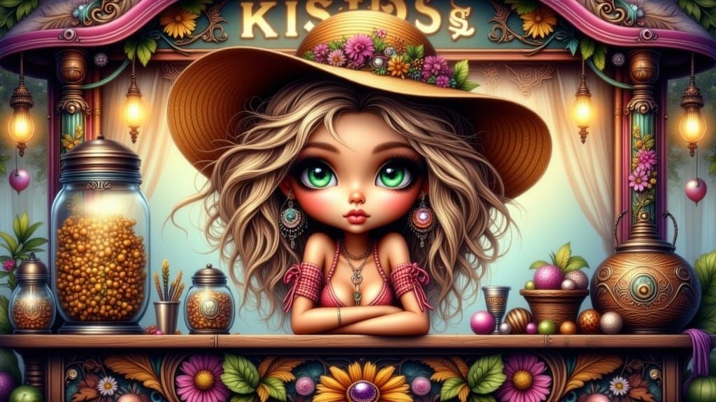 <lora:Bohemian Whimsy:1.0> <lora:Hand Drawn Bohemian:1.0> <l...