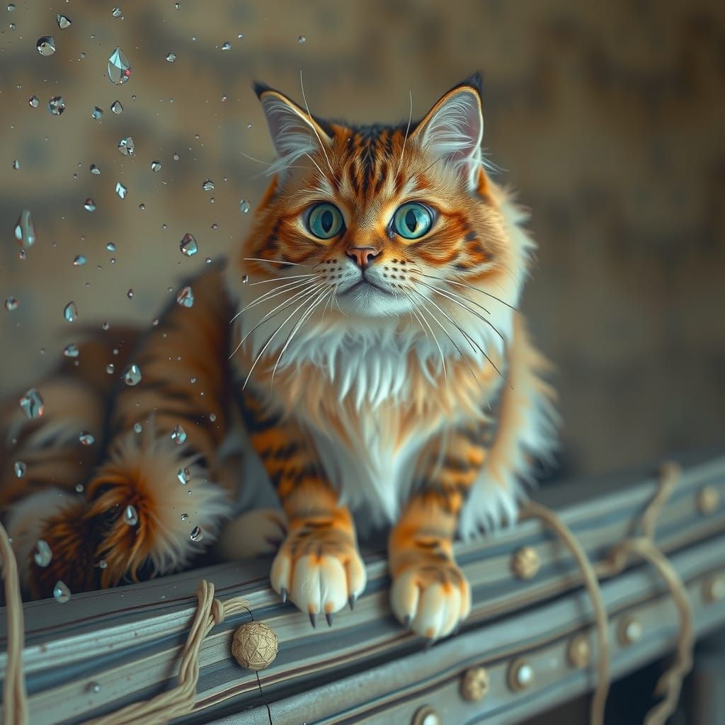 Surreal Stormy Night in the Pacific Northwest