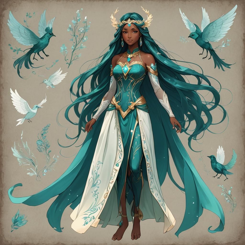 Aria: Enchanting Spirit Character Design