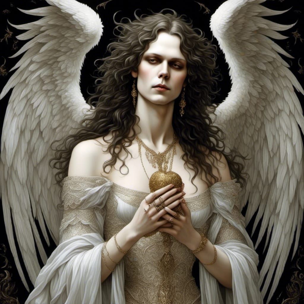 Angel of Love in Metal Music Style