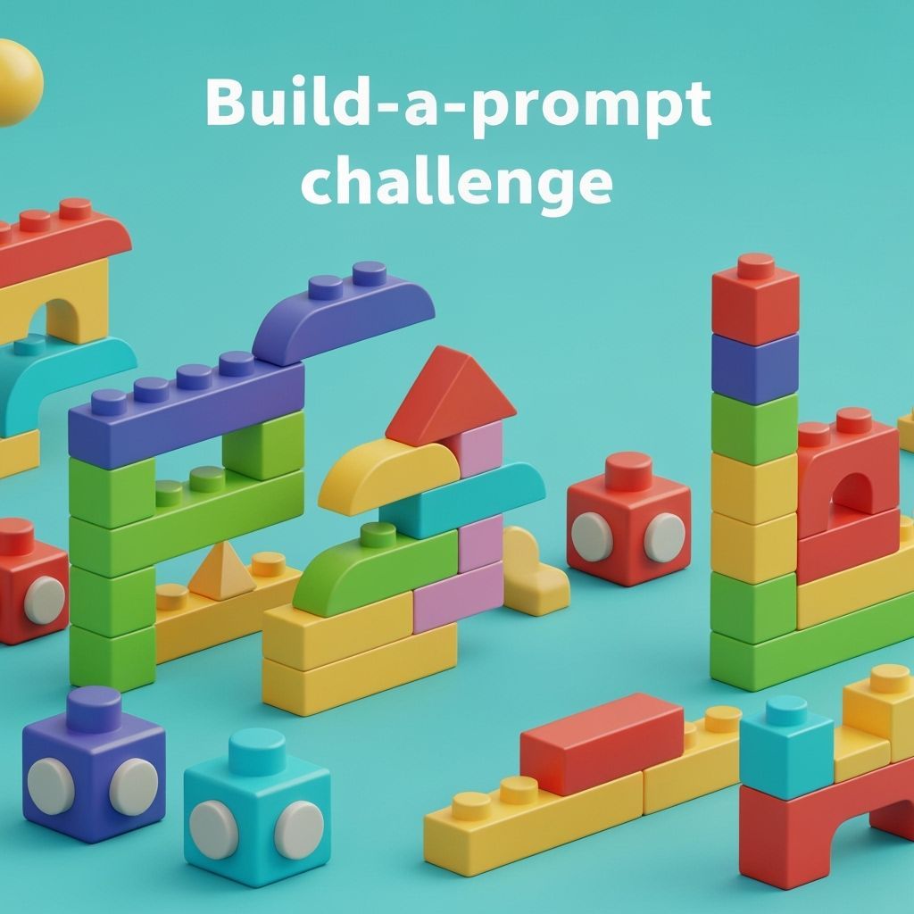 Playful Building Blocks for a Creative Prompt Challenge
