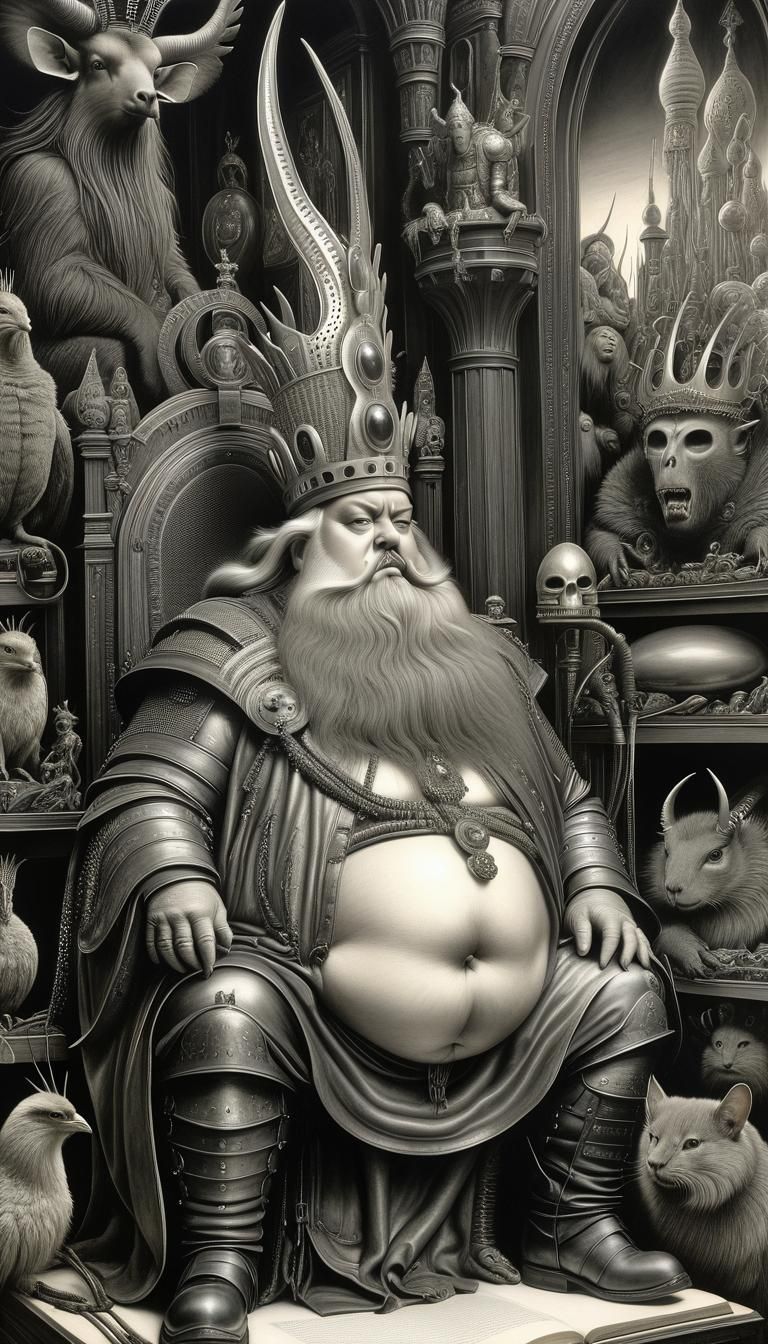 King Bladimir in Post-Apocalyptic Wonderland