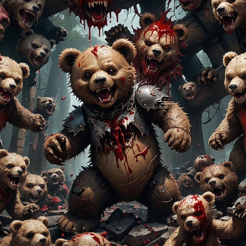 Nightmare teddy bear