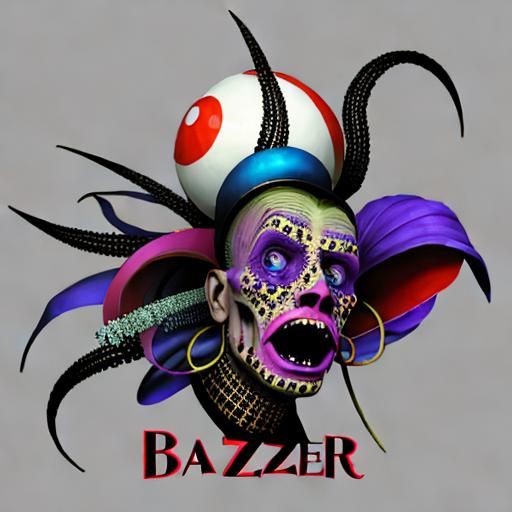 AI Generated Bizarre Bazaar Scene