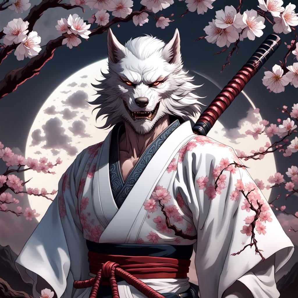 White Wolf samurai