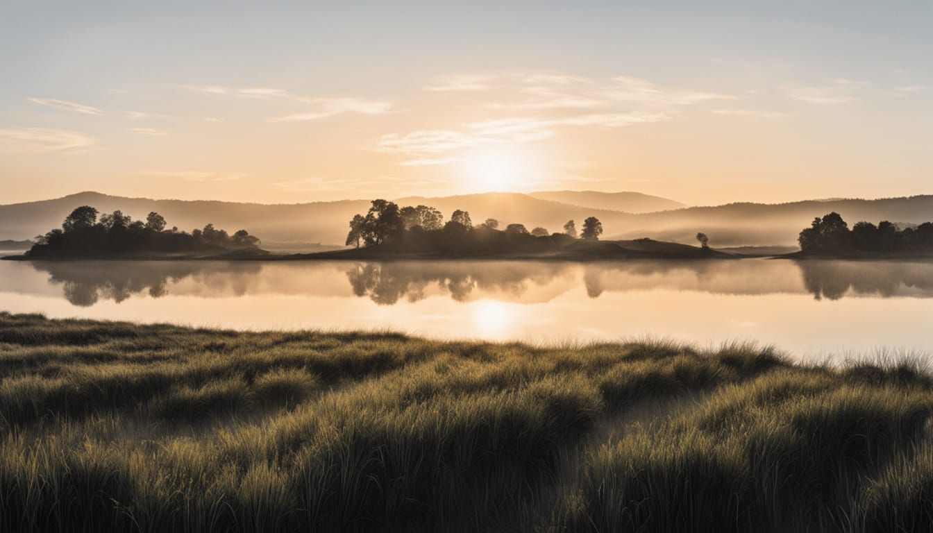 Abstract Cubist Woodcut in Black and White