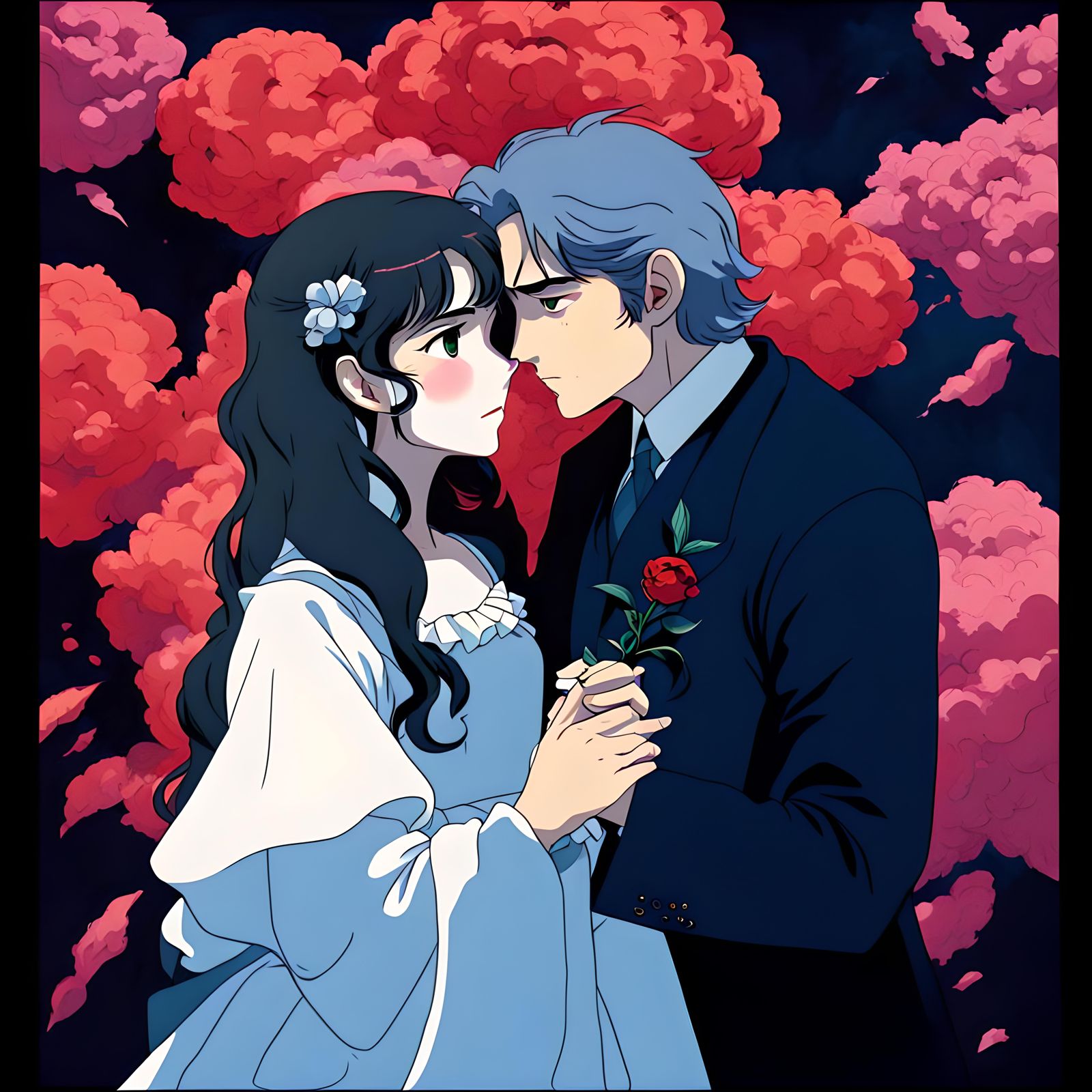 Gothic Romanticism: A Dreamcore Anime in Deep Color