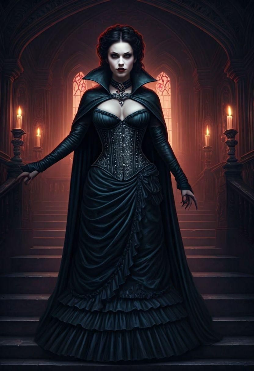 Gothic Adventuress: Mina Harker Concept Art