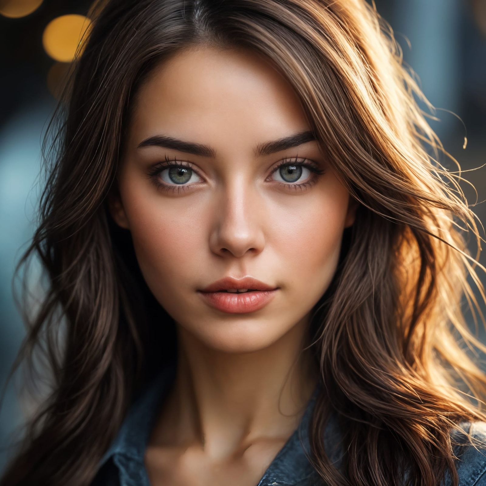 Breathtaking Photorealistic Portrait of a Beautiful Woman