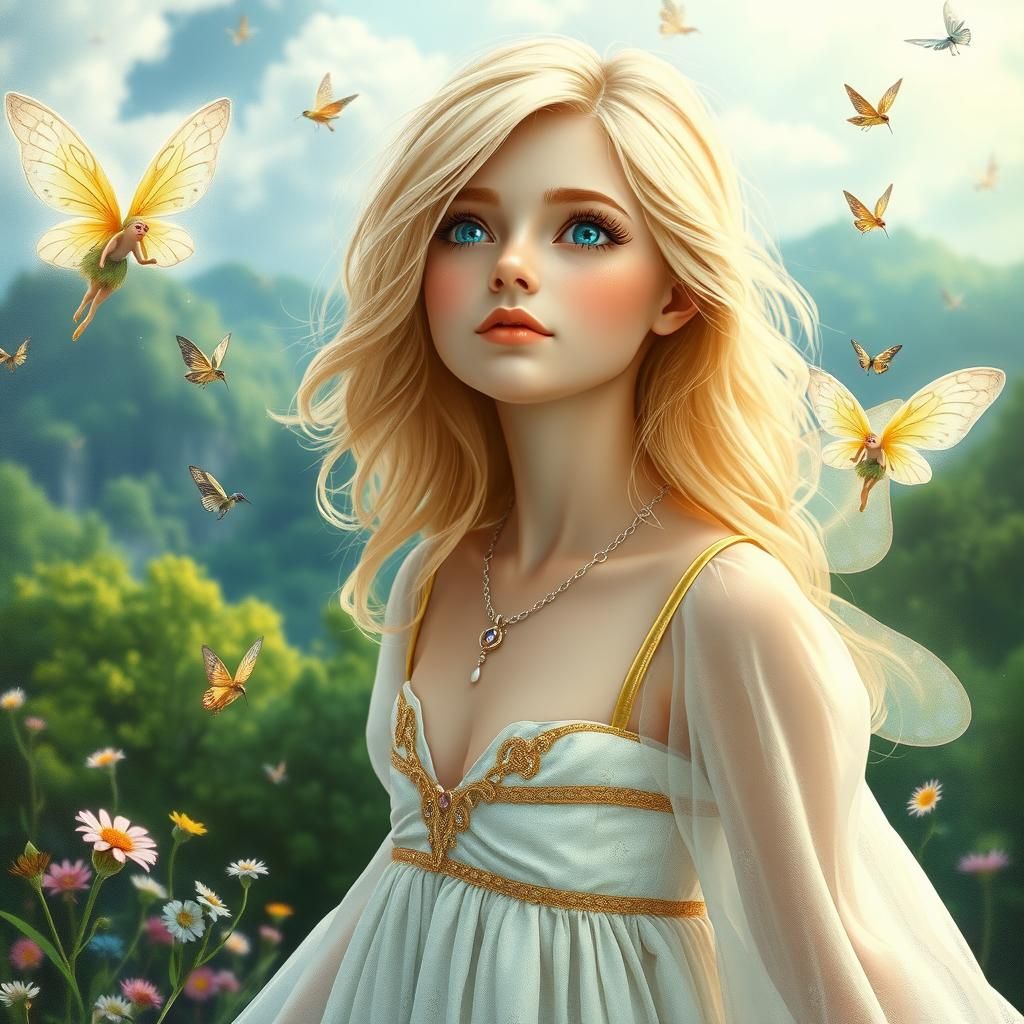 Fairy World Revealed Through Torn Sky