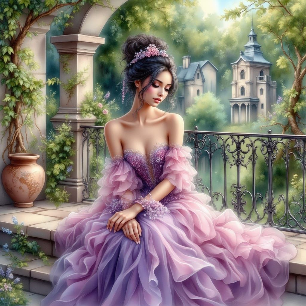 <lora:Romantic Paris:1.0> <lora:Glitter Fairy:1.0> <lora:Bak...