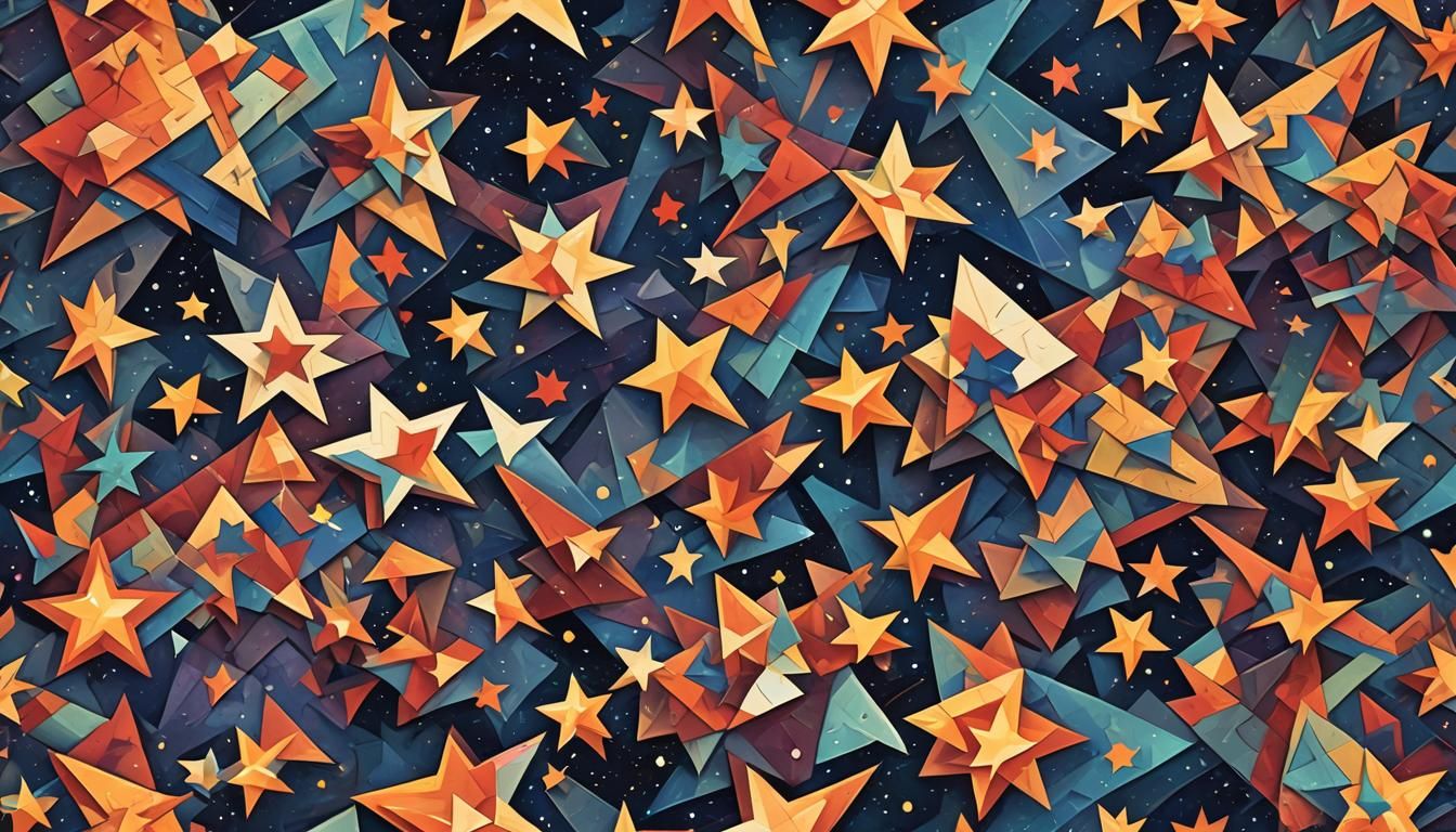 Cubist Stars in the Night Sky: Geometric Fauvism