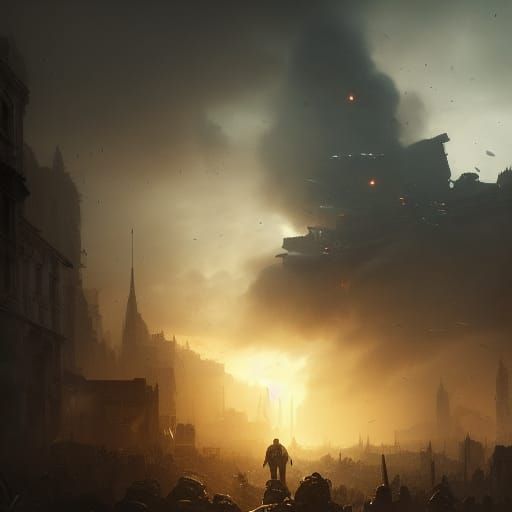 World War 3: Dark Fantasy Concept Art