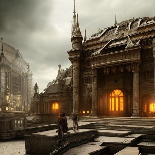 Epic Cinematic Digital Matte Painting