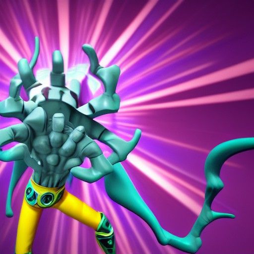 JoJo's Bizarre Adventure Stand: Deity Imprisonment, 3D Digit...