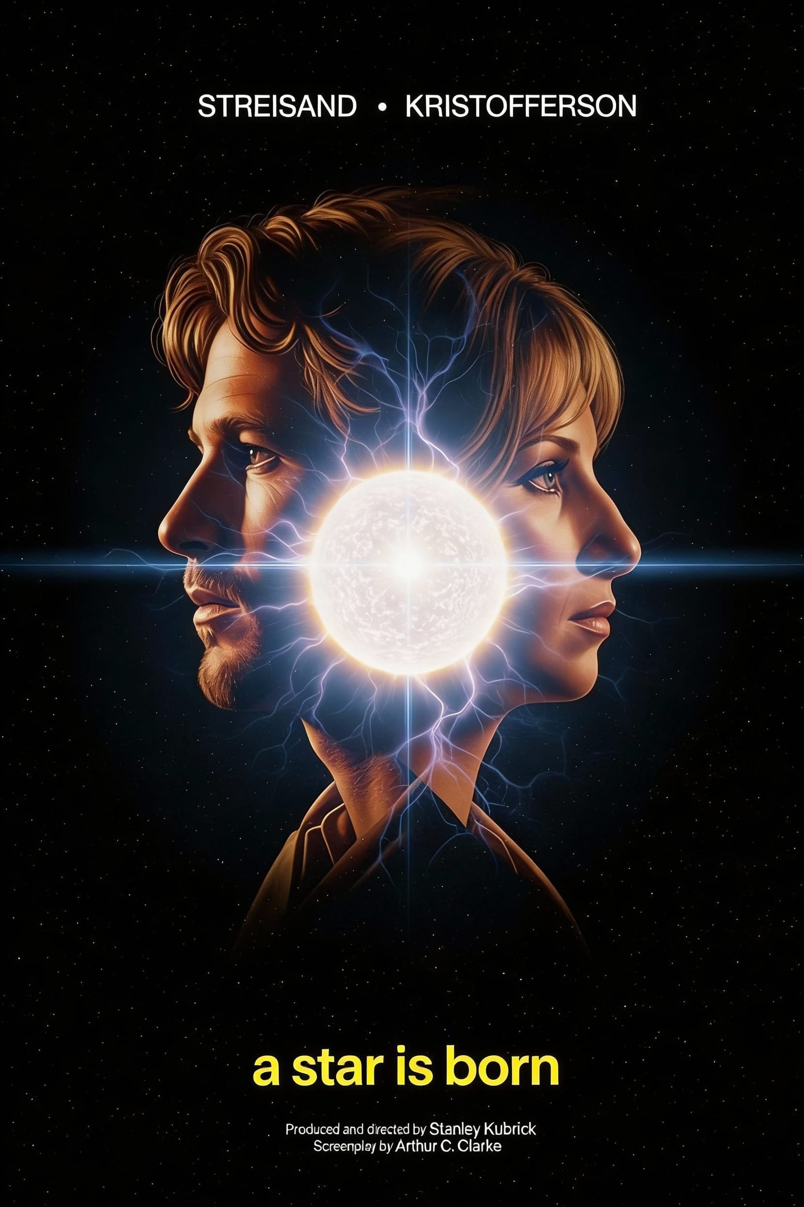 Cosmic Romance: A Star Is Born Movie Poster