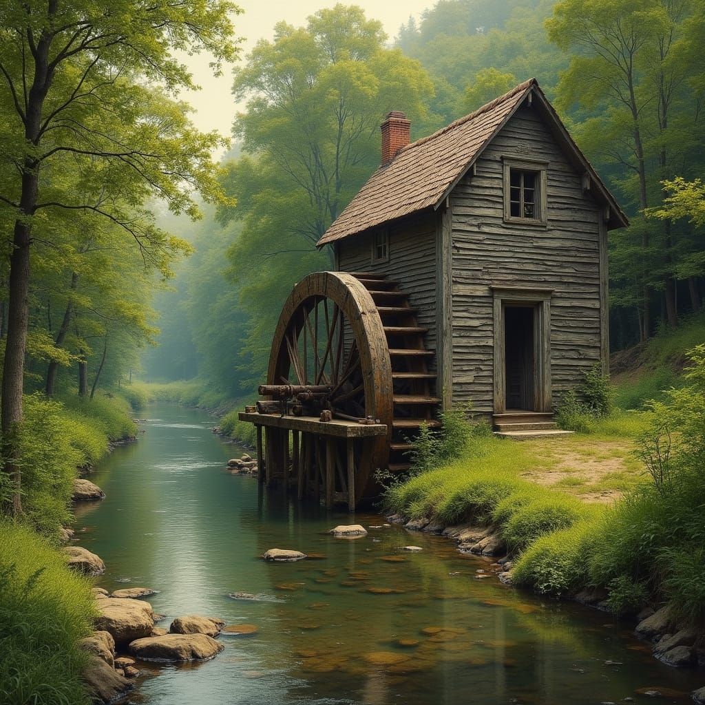 Forgotten Creek in Golden Light