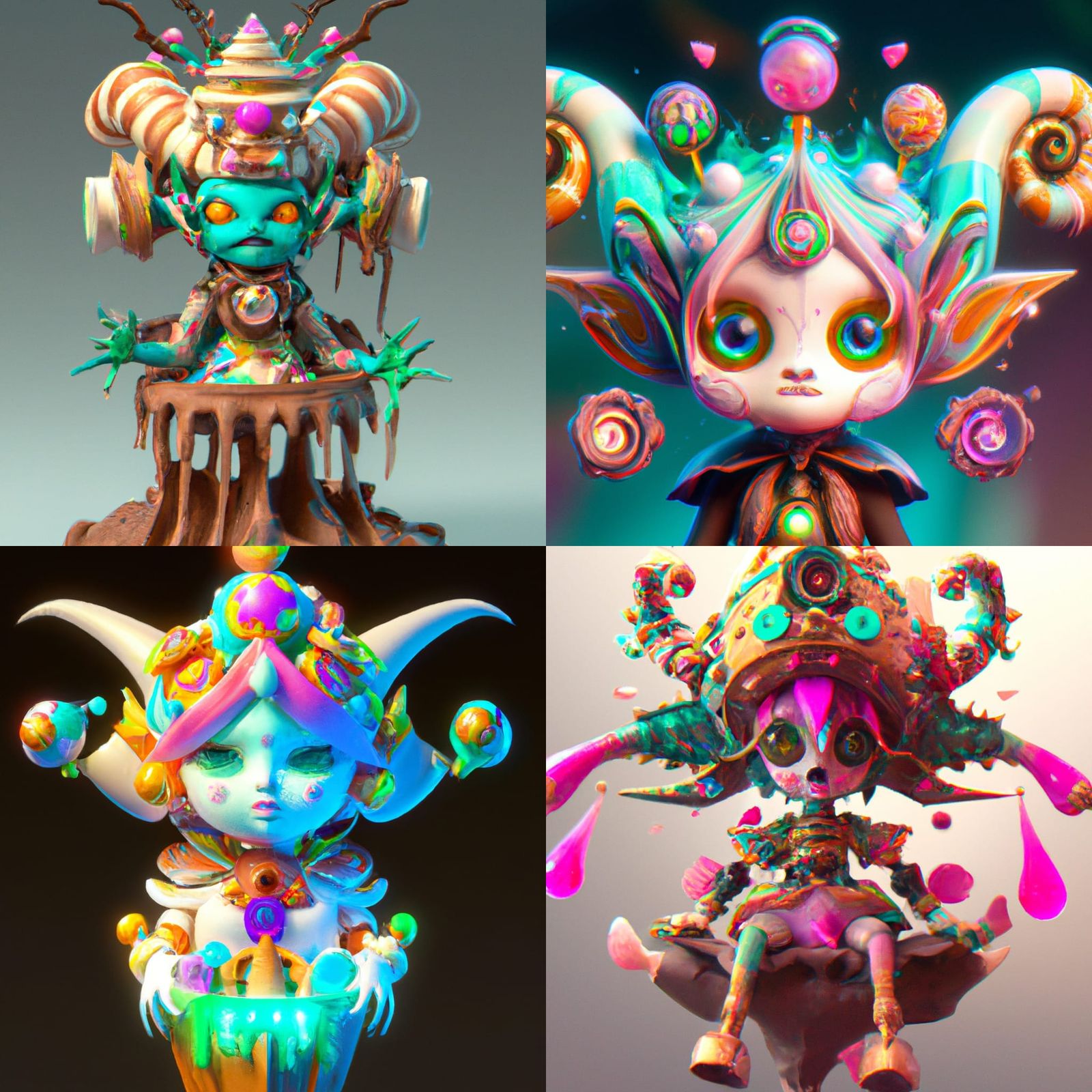 Chibi Demon Queen: Courage, Knowledge, and Terror