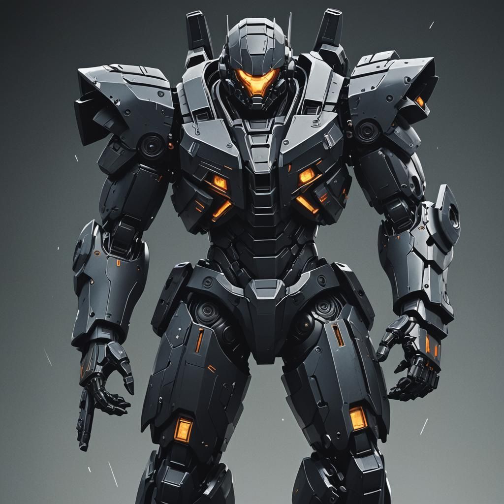 Manga-Inspired Black Jaeger Masterpiece