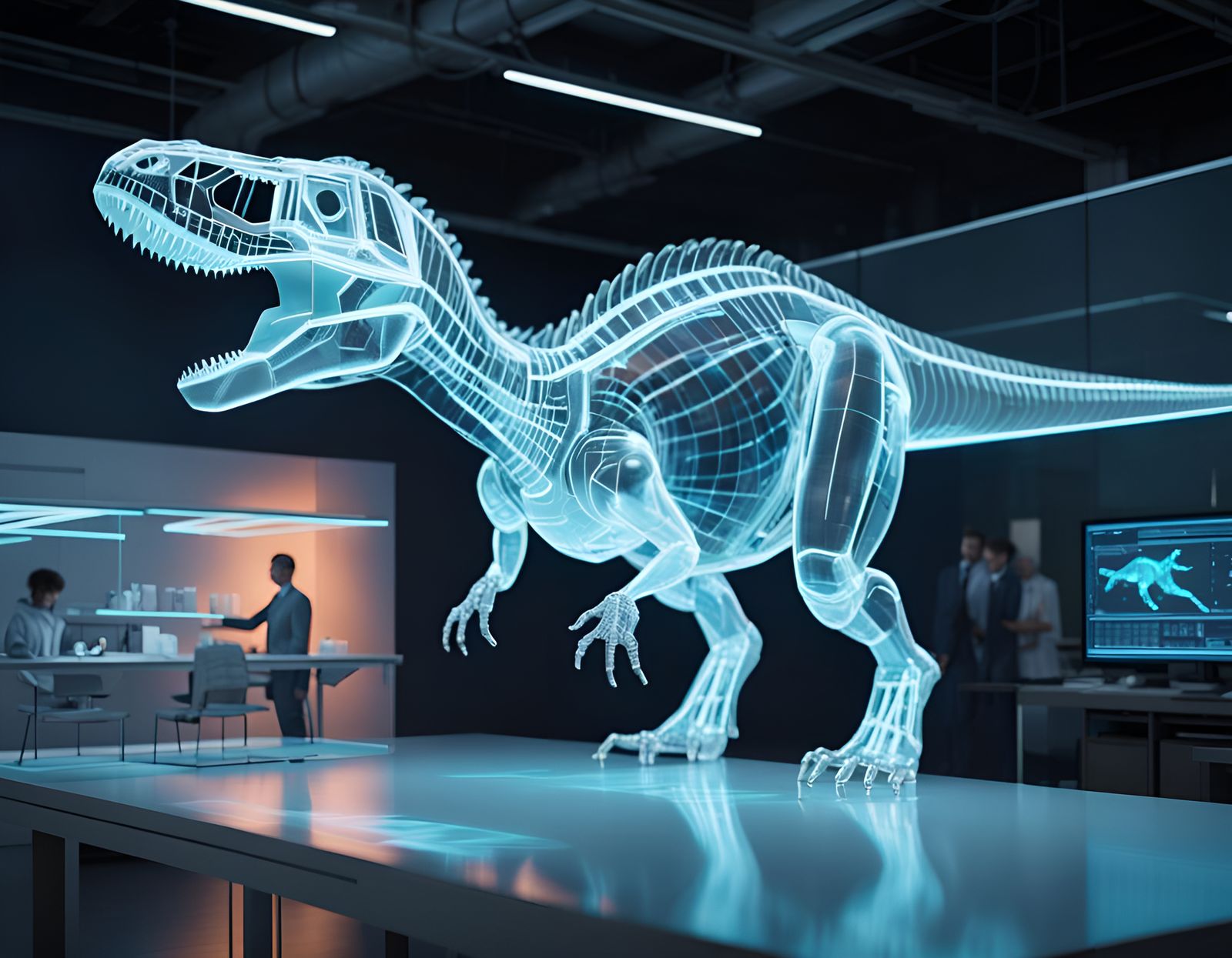 Dinosaur Hologram