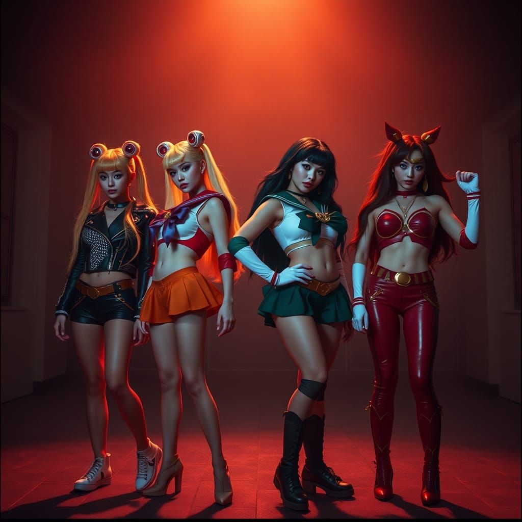 Sailor Moon and Friends: Hip-Hop K-Pop Superheroines