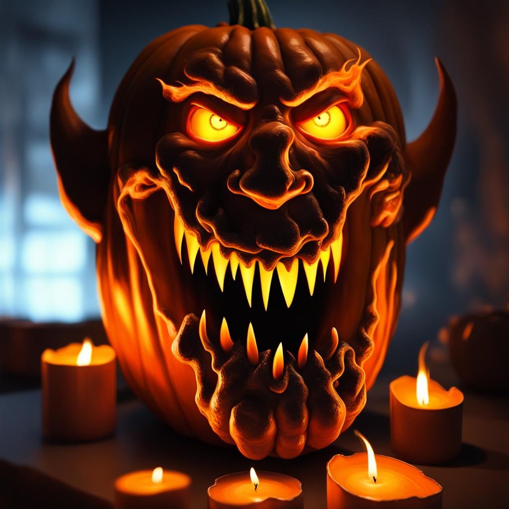Dhozred the Malevolent Demonic Pumpkin