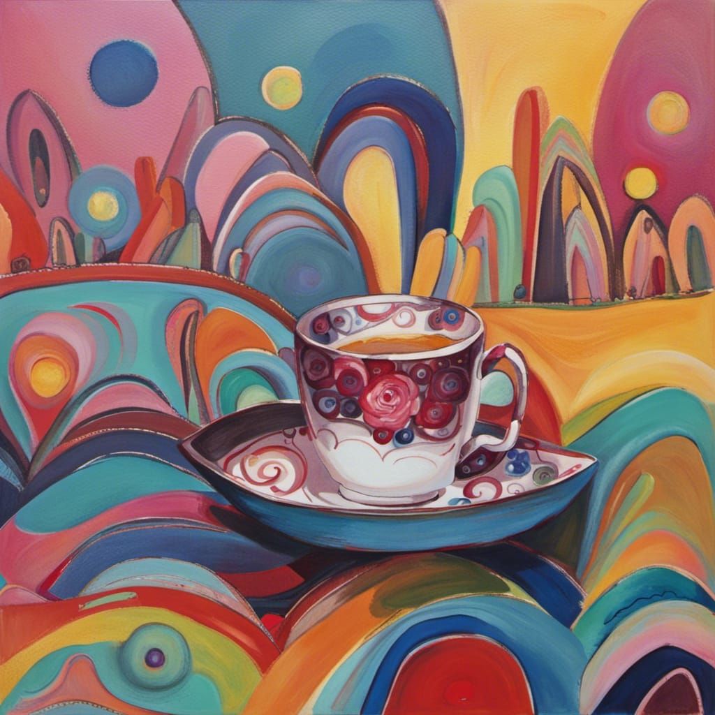 playground with tea cup pixie