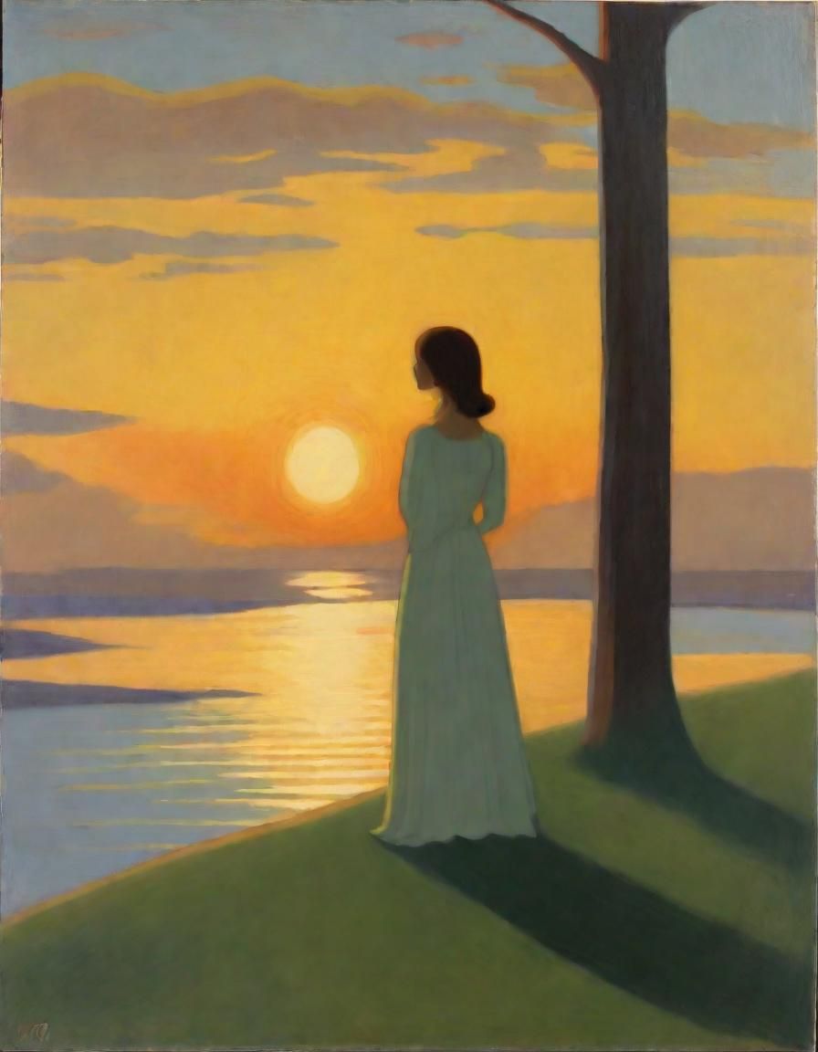 Ethereal Landscape in Luminist Style