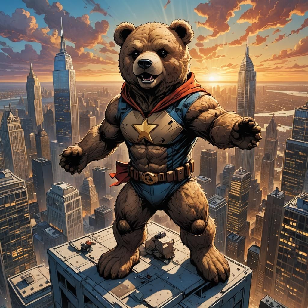 Giant Bear Man will save you!