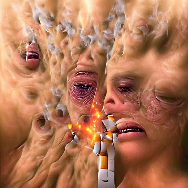 Nicotine Overdose: A Visual Representation