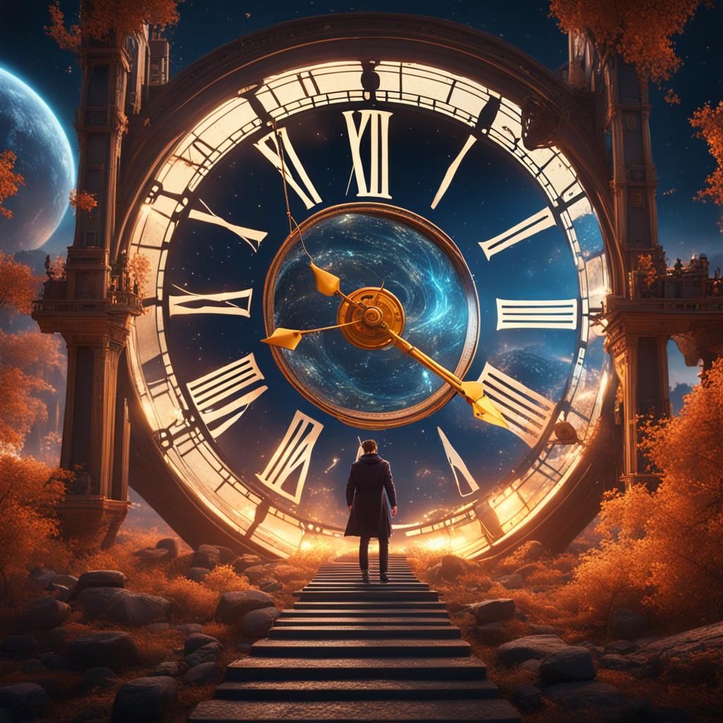 Time Travel: Distorted Time in Motion