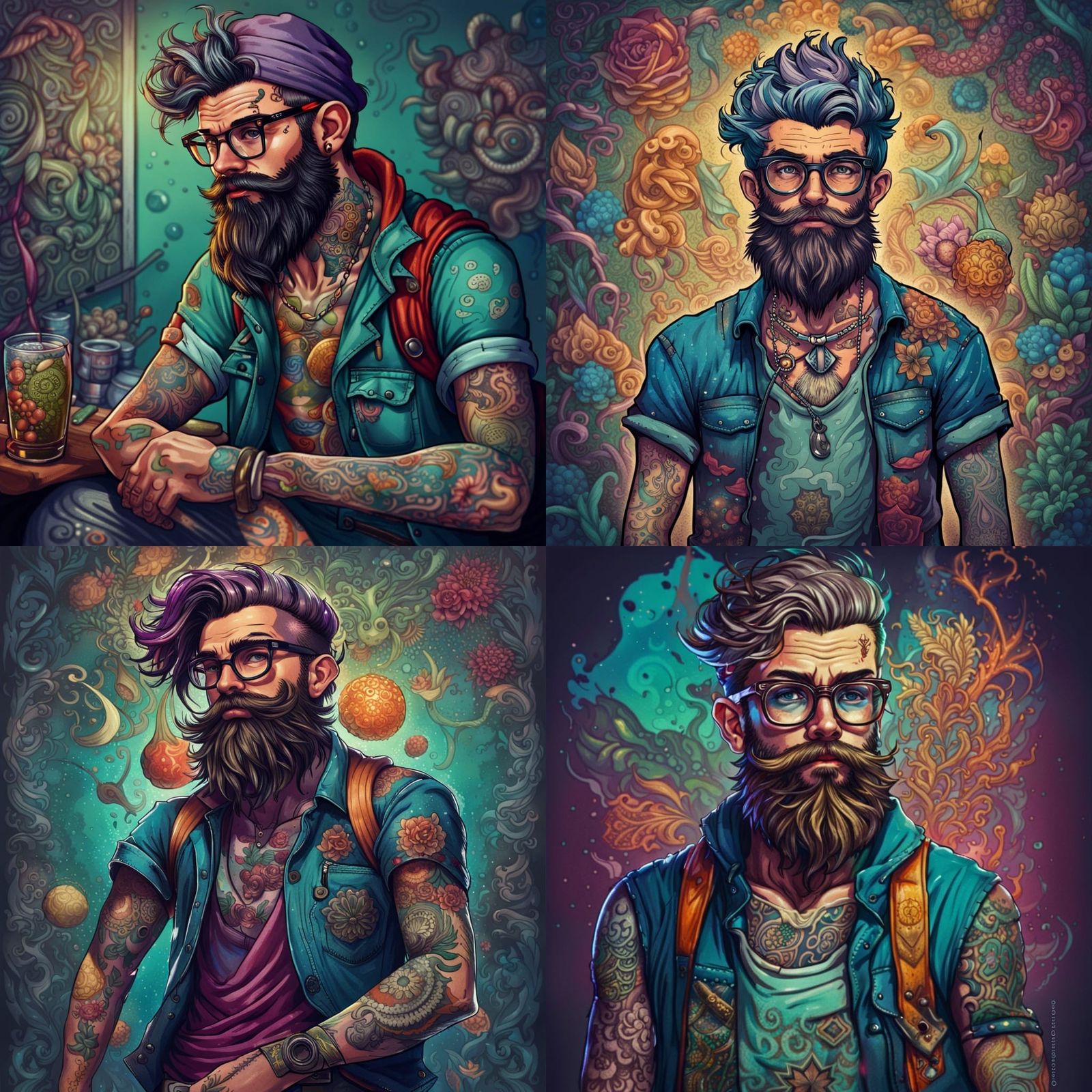 Hipster Man