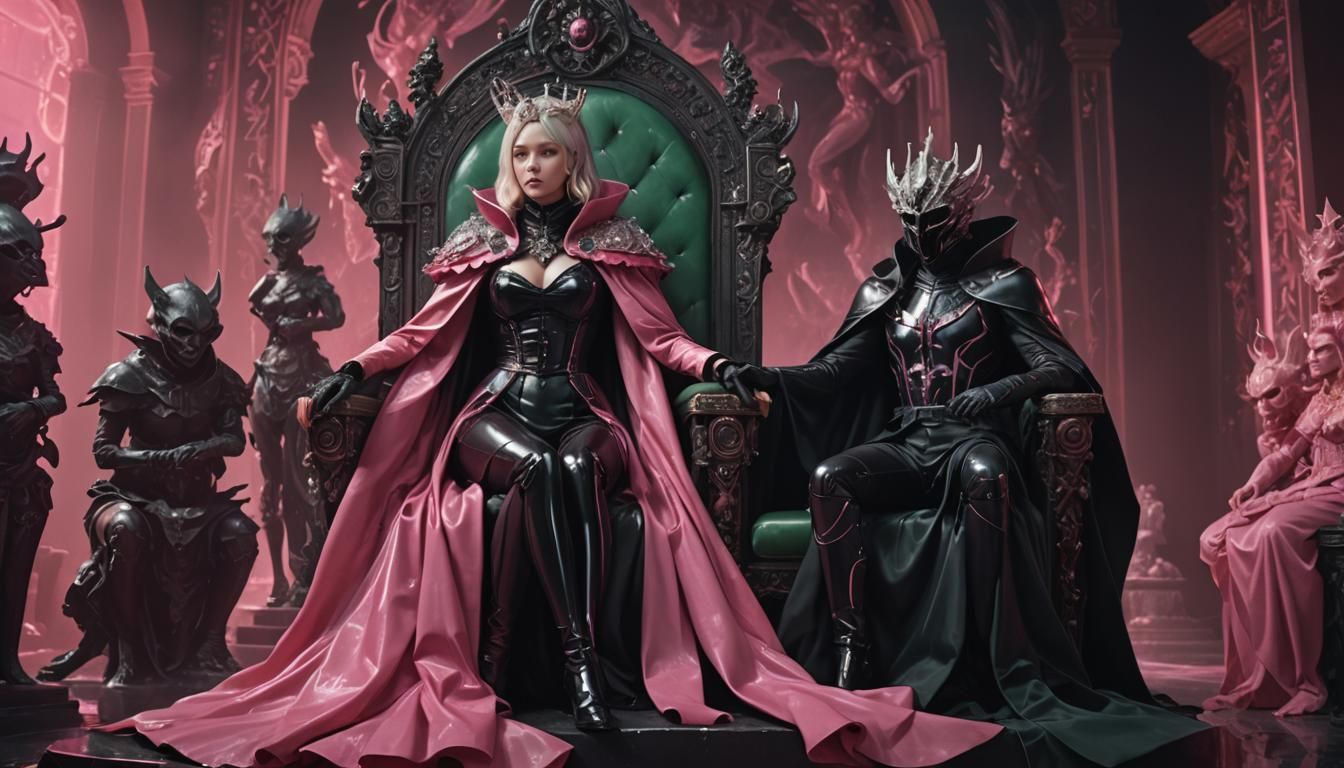 Dark Fantasy Dominatrix Sidonia von Borcke Rules with Jade T...