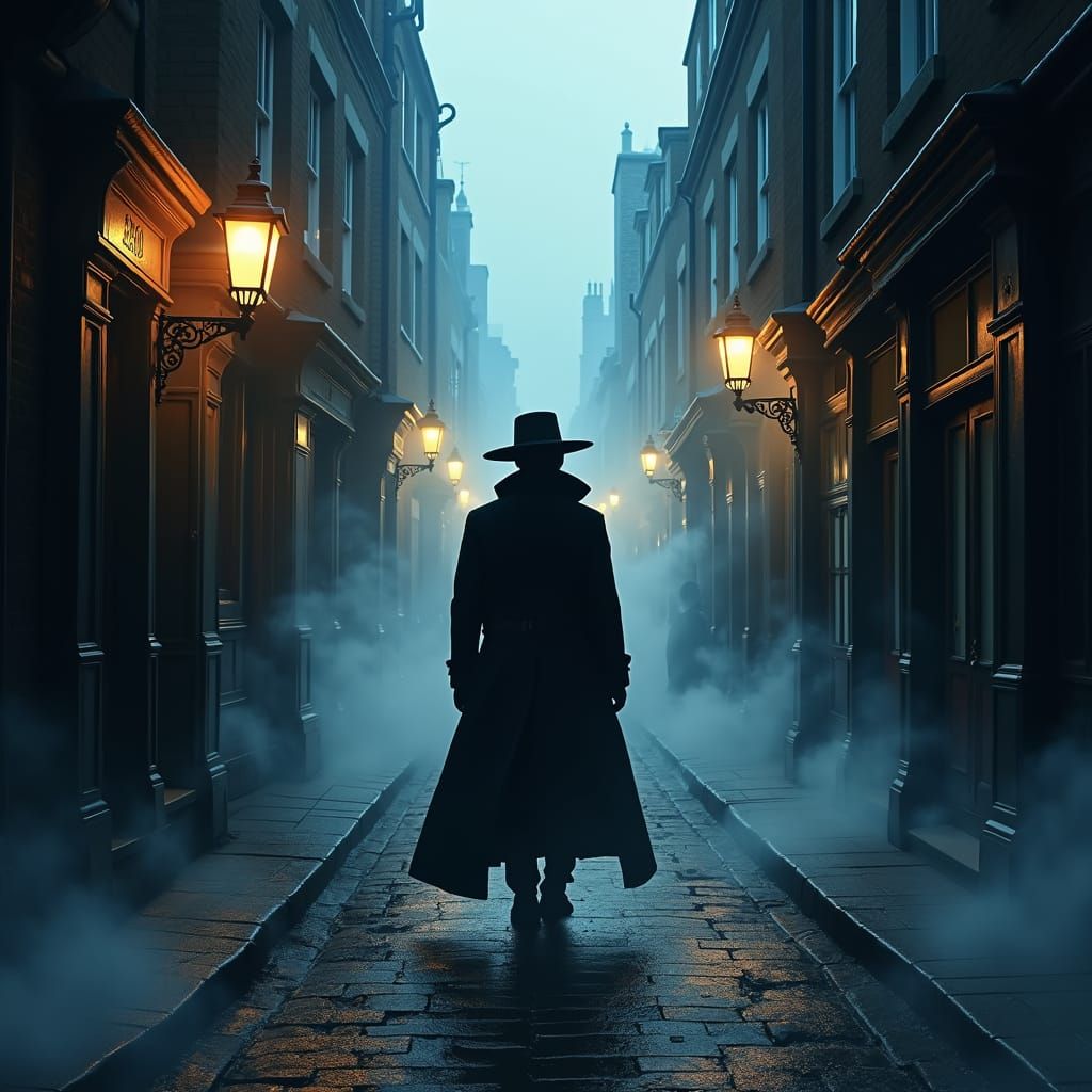 Jack the Ripper in Whitechapel: Manga Scan in Anime Style