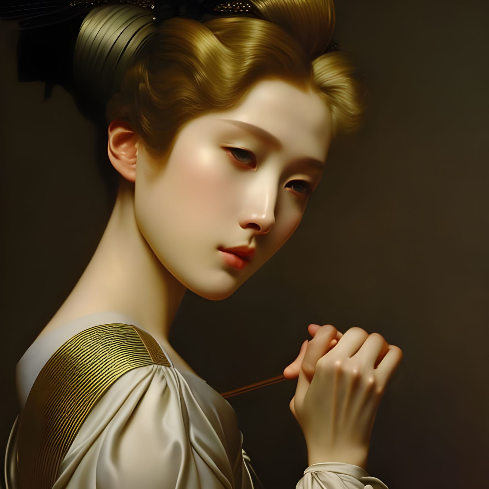 Hyperreal Art Portrait of People in their 'Sunday' Best