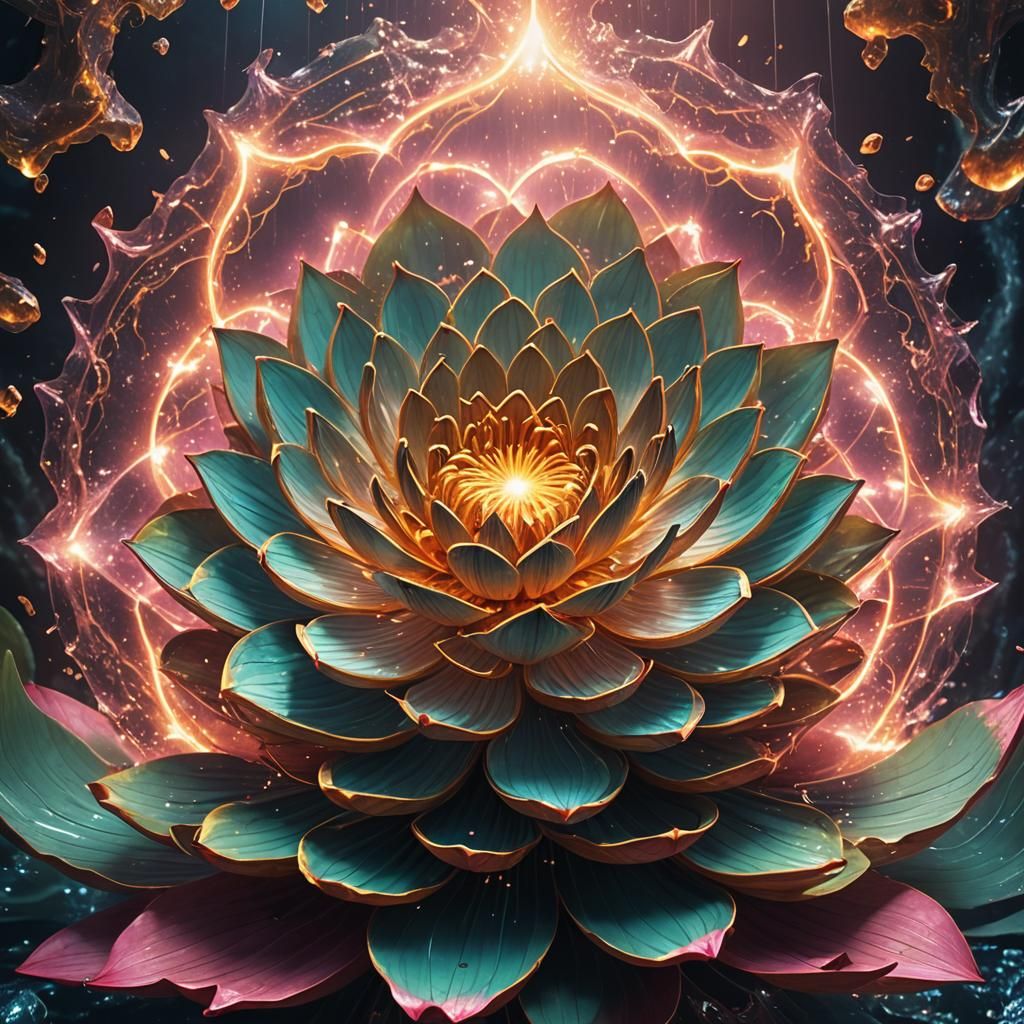 Lotus Heart: Harmony in Quantum Computing Waves