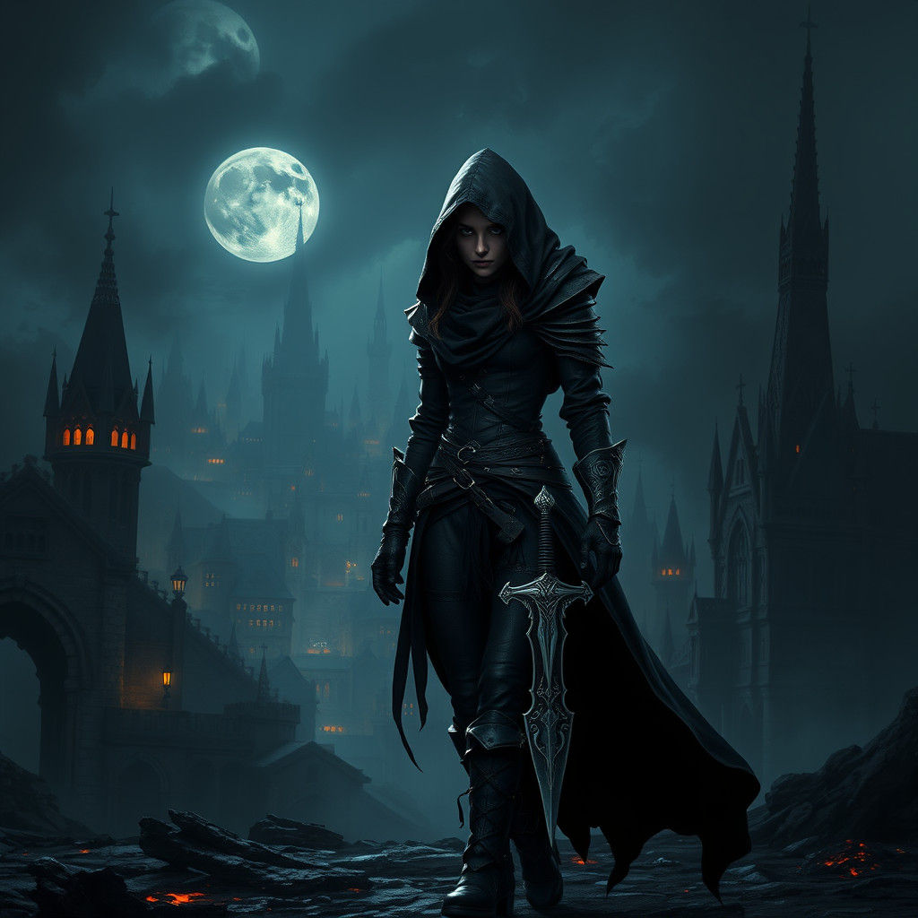 Mysterious Rogue Navigates Dark Fantasy Realm