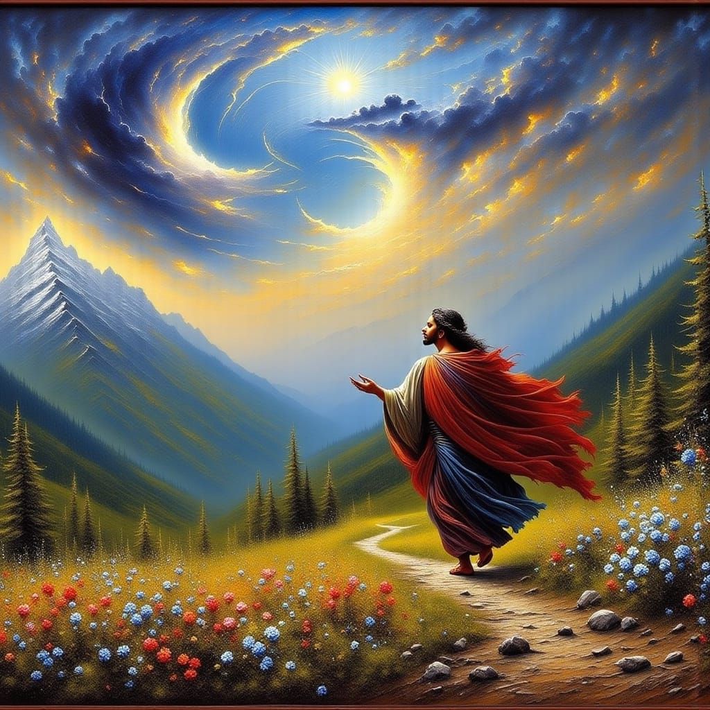 Beautiful Feet on Mountains Bringing Good Tidings