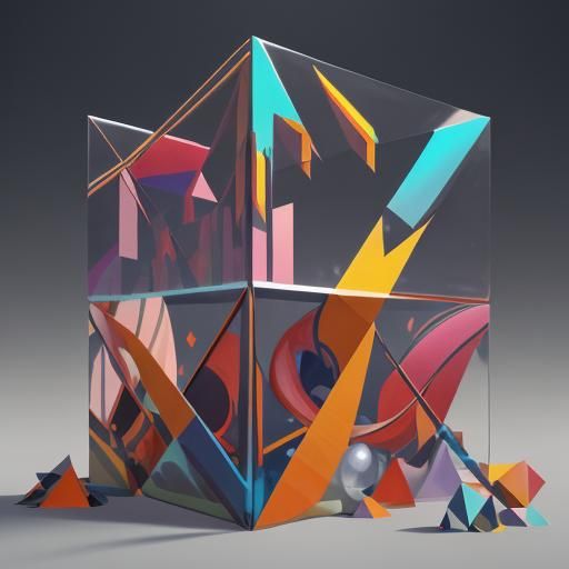 The whole world in a glass cube